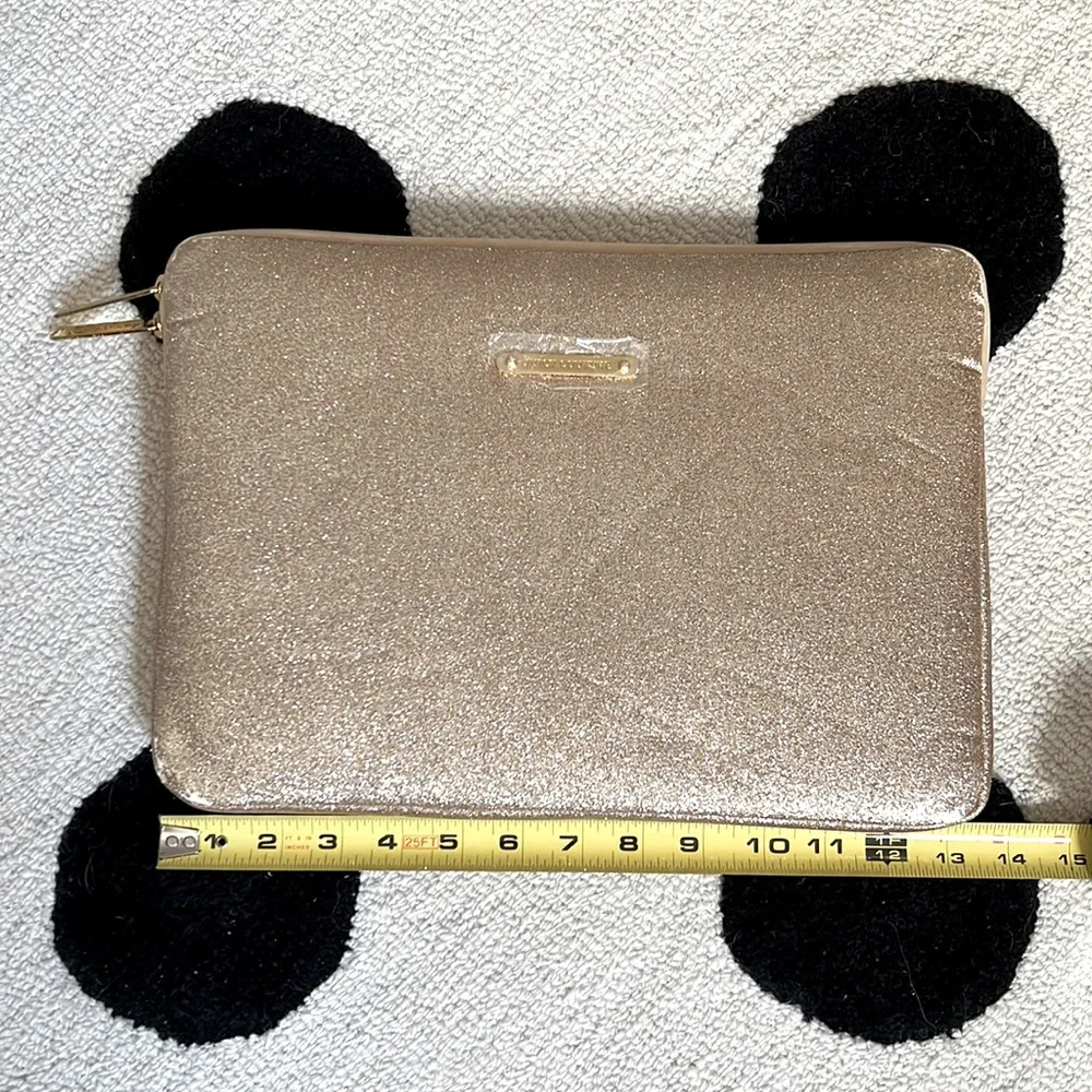 Juicy Couture Gold Glitter Laptop Case
